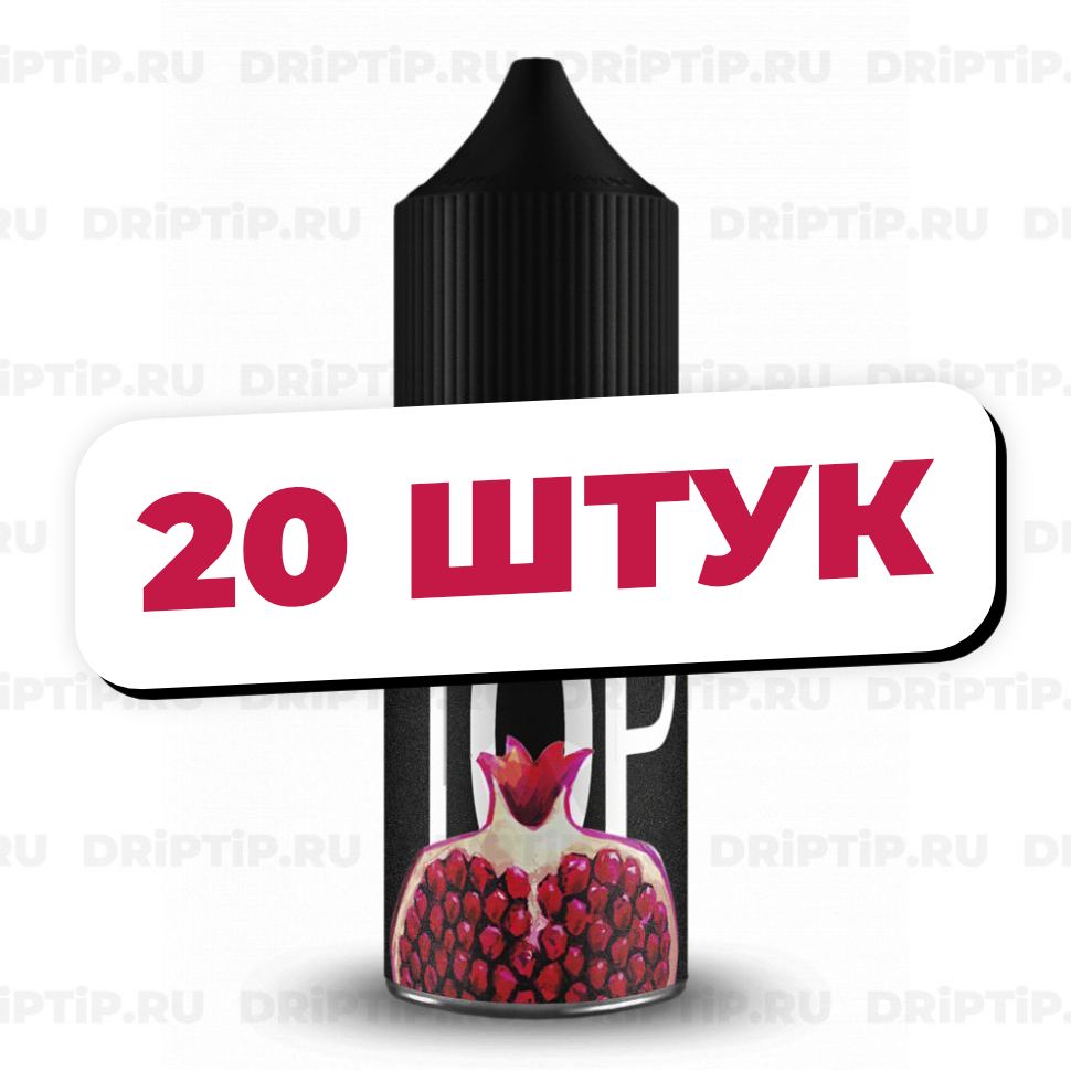 Жидкость Top Salt - Гранат Ментол (20 штук / упаковка)