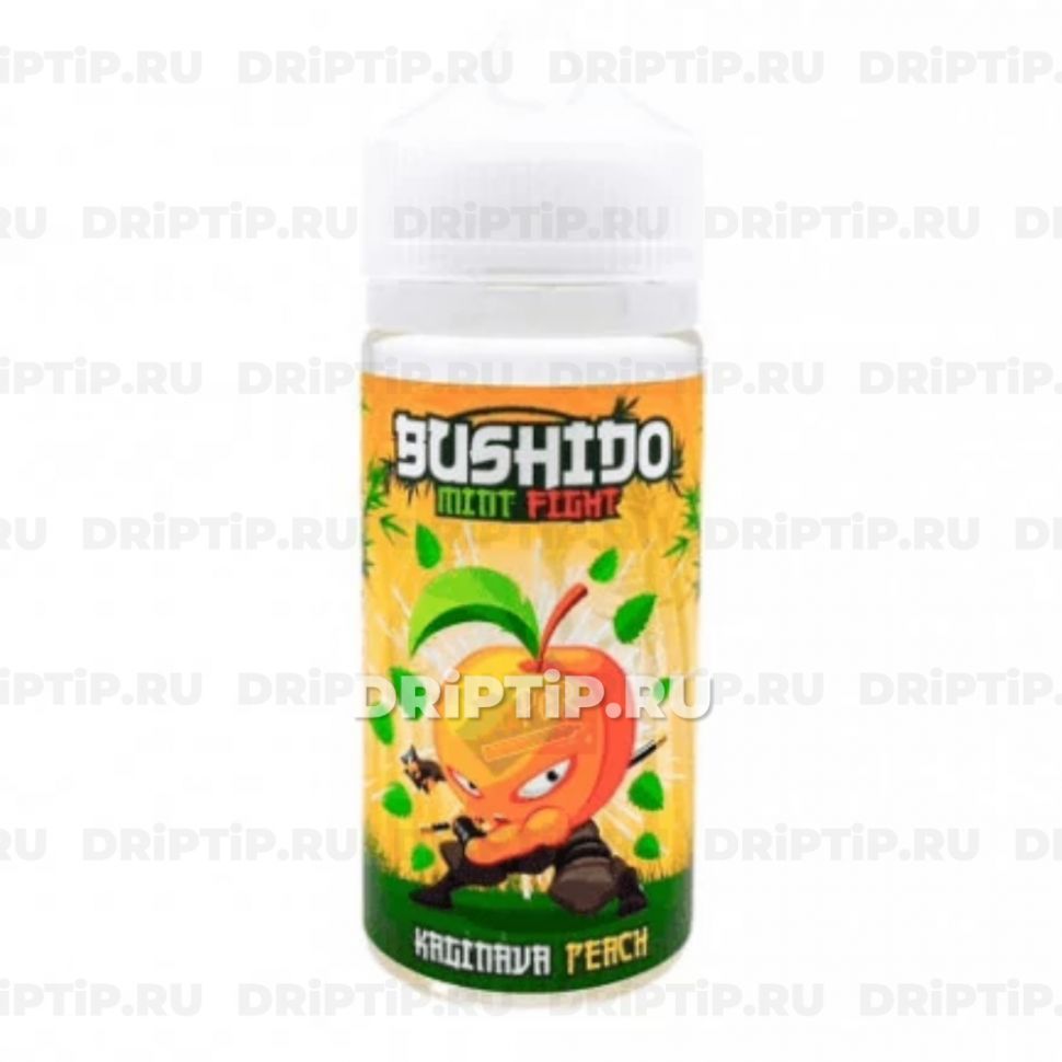 Жидкость Bushido Mint Fight - Kaginava Peach
