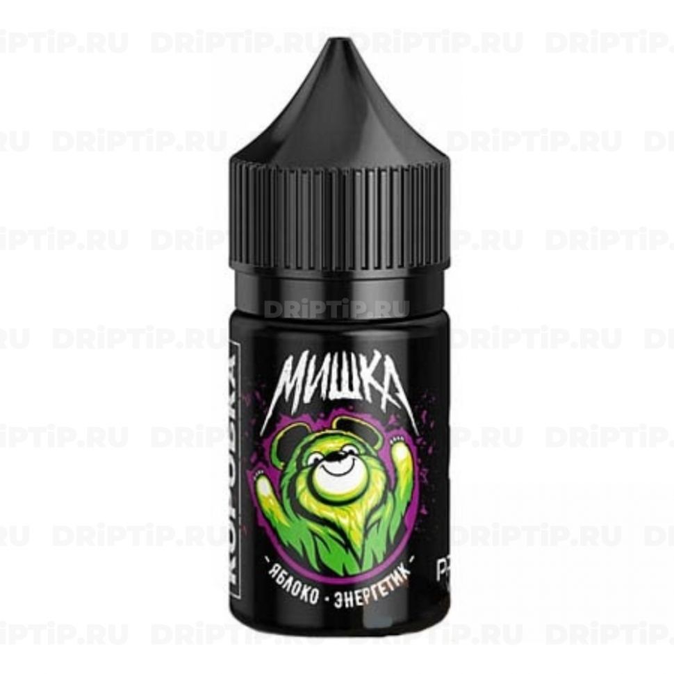 Жидкость Мишка Salt - Яблоко Энергетик