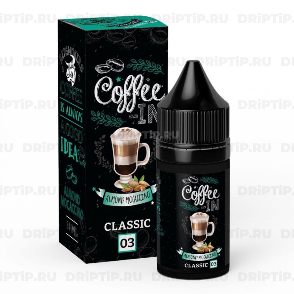 Жидкость Coffee-In - Almond Mocaccino 30ml