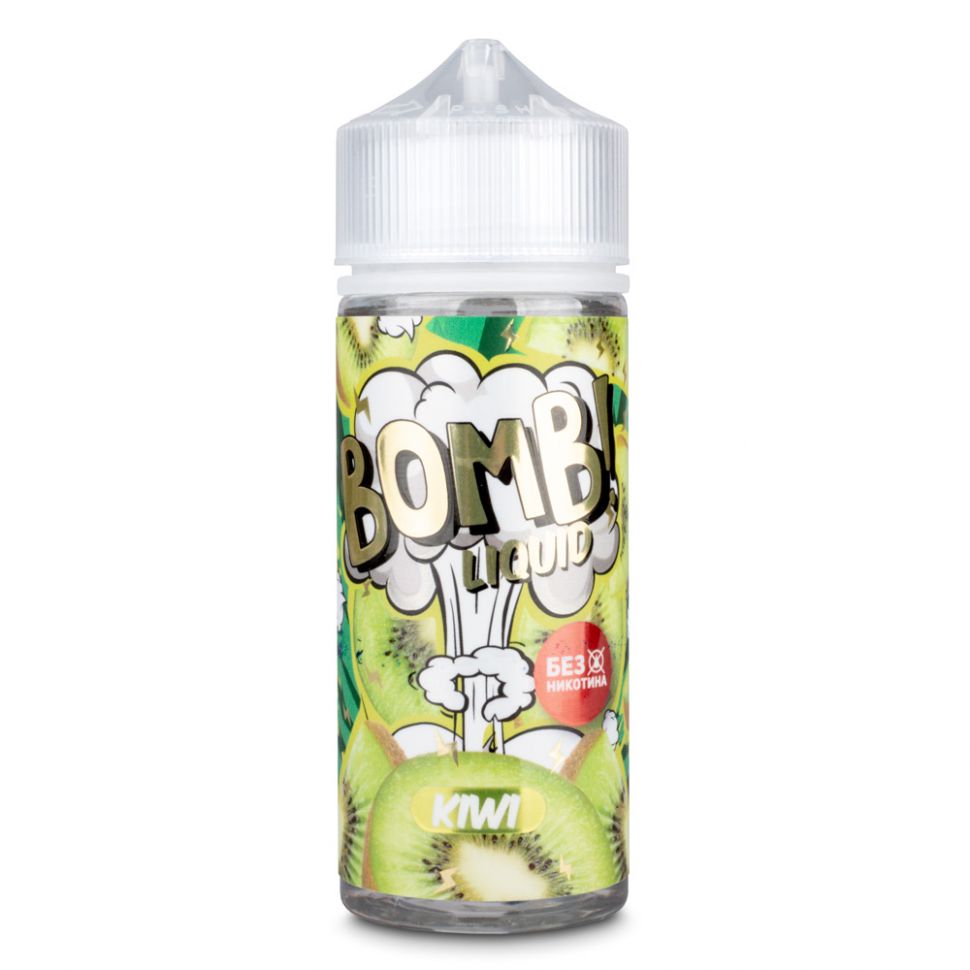 BOMB! Liquid Kiwi 0mg 120ml + никобустер