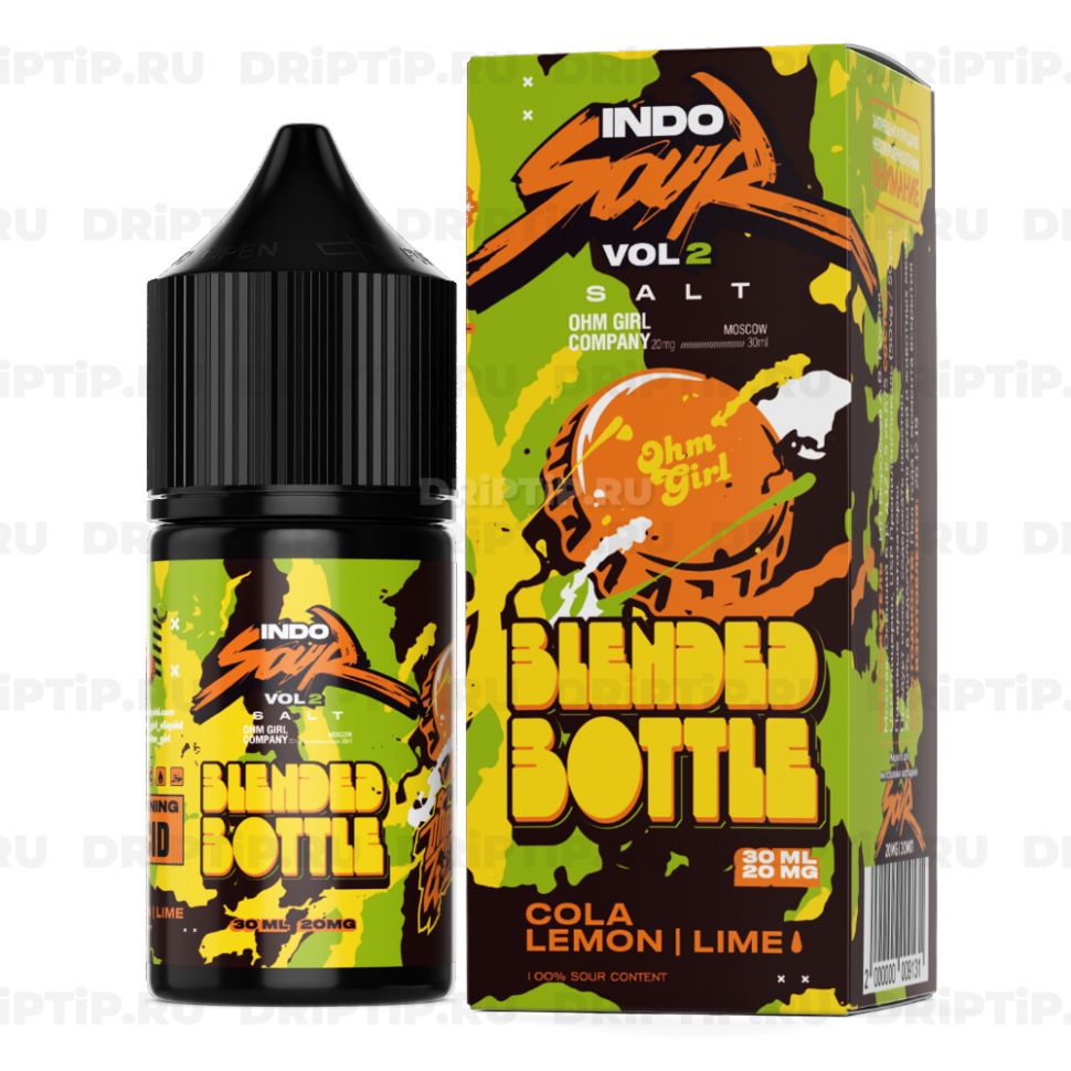 Жидкость Indo Sour Vol 2 Salt - Blended Bottle