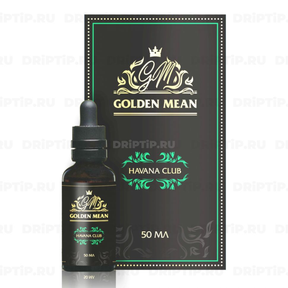 Жидкость Golden Mean - Havana Club