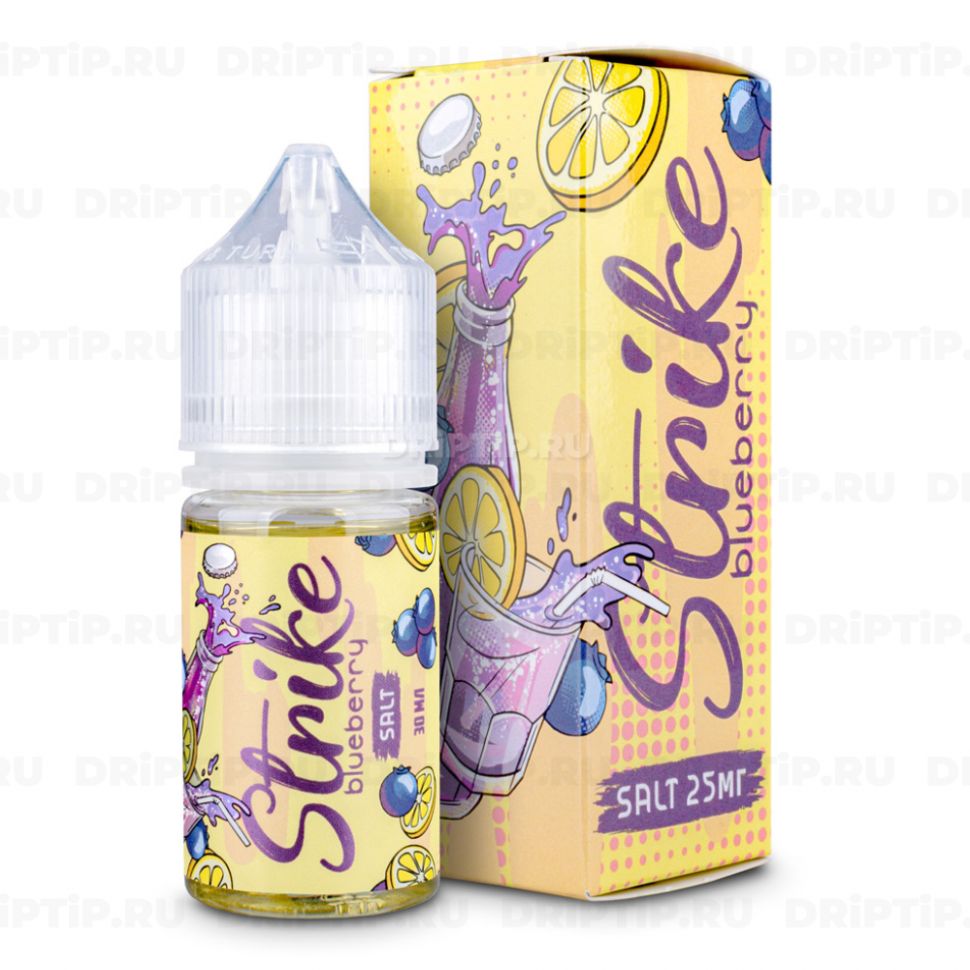 Жидкость Strike Salt - Blueberry
