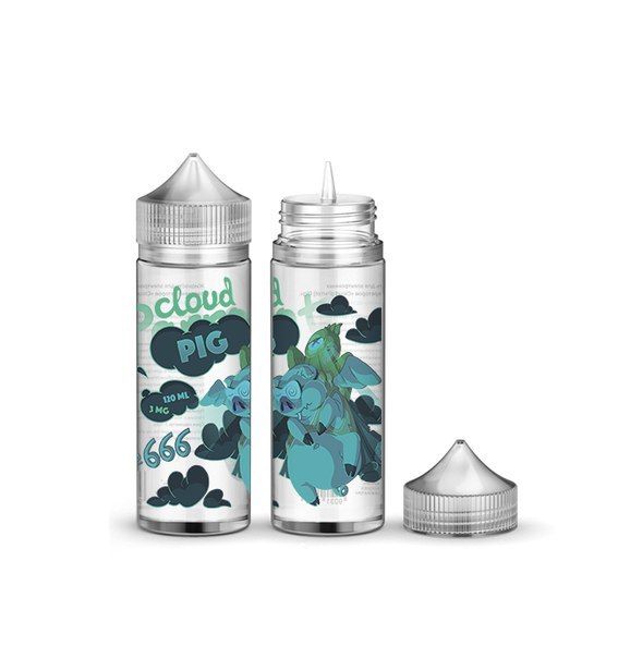 Жидкость CLOUD PIG "666" 0mg 120ml + никобустер