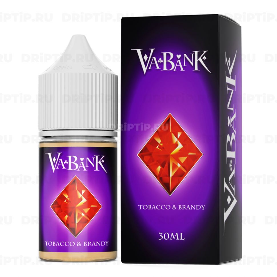 Жидкость Va Bank - Tobacco & Brandy