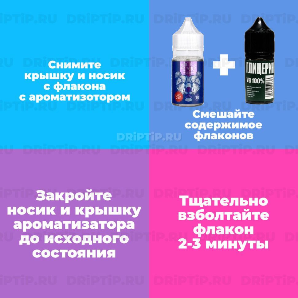 Жидкость Ice Lair Pod - Blue Mint (конструктор) 