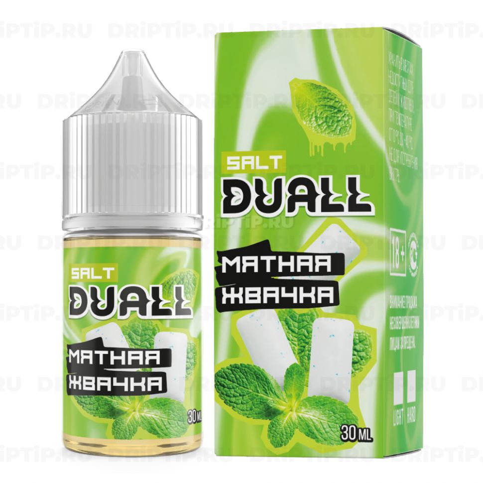 Жидкость Duall Salt - Мятная Жвачка