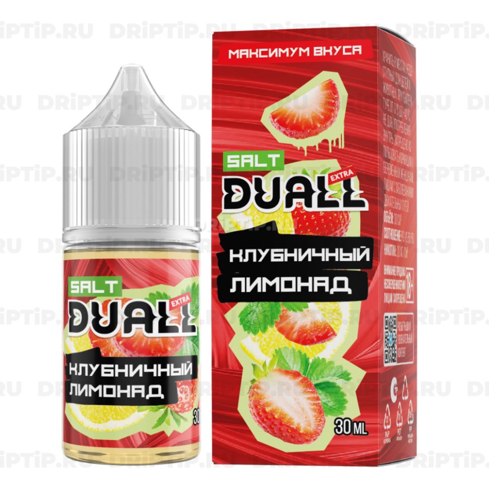 Жидкость Duall Salt Extra - Клубничный Лимонад