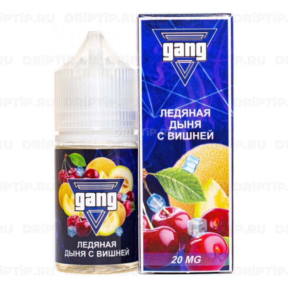 Жидкость Gang Salt - Ледяная Дыня с Вишней