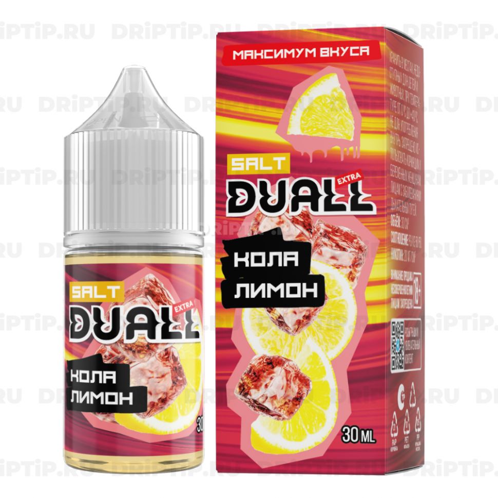 Жидкость Duall Salt Extra - Кола Лимон