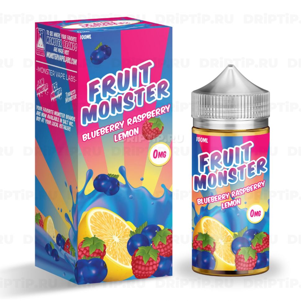 Жидкость Fruit Monster - Blueberry Raspberry Lemon