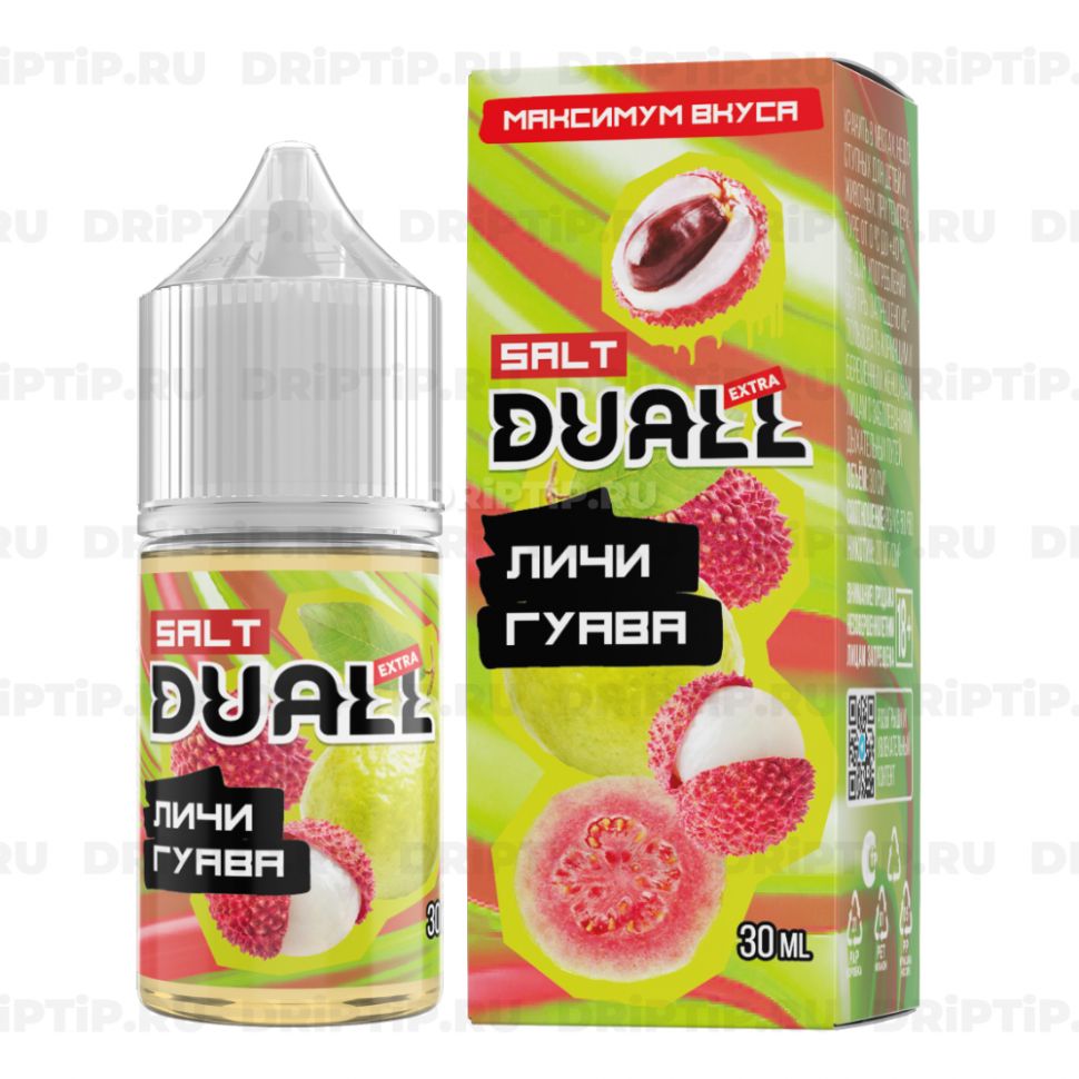 Жидкость Duall Salt Extra - Личи Гуава