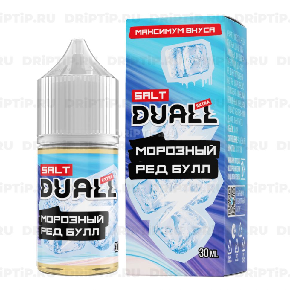 Жидкость Duall Salt Extra - Морозный Ред Булл