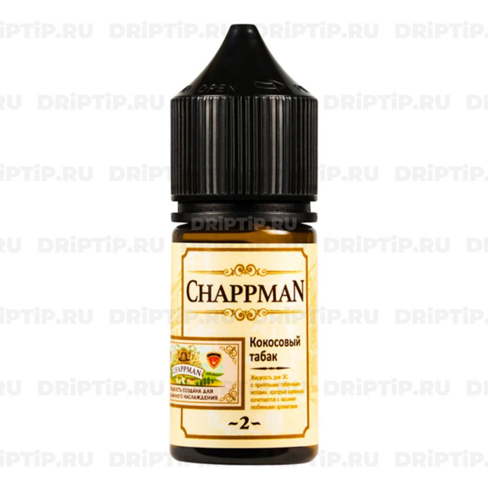 Жидкость Chappman Salt - Кокосовый табак