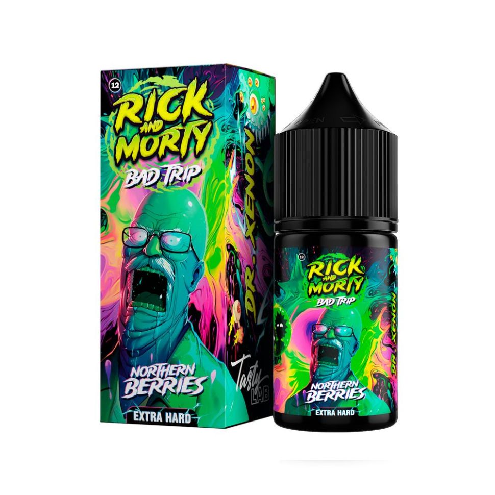 Жидкость Rick And Morty Bad Trip - Северные Ягоды С Хвоей