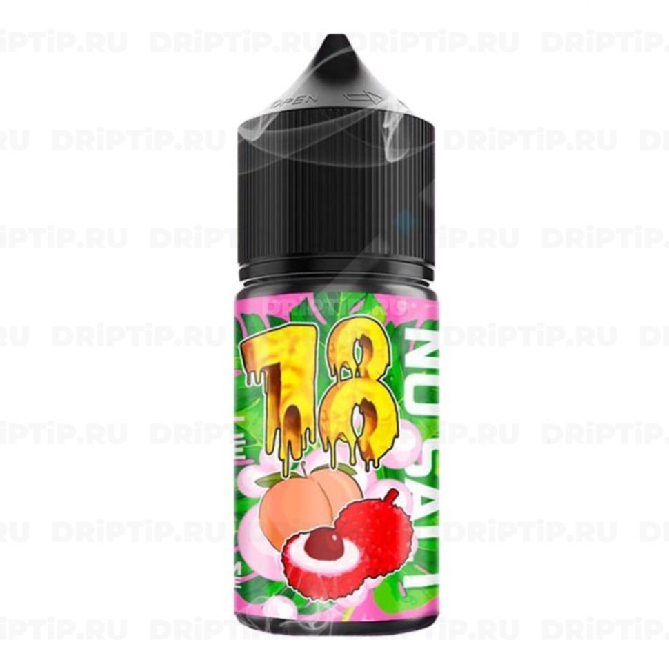 Жидкость No Salt - Bubblegum Peach Lychee