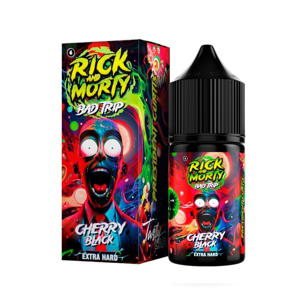 Жидкость Rick And Morty Bad Trip - Черная Вишня