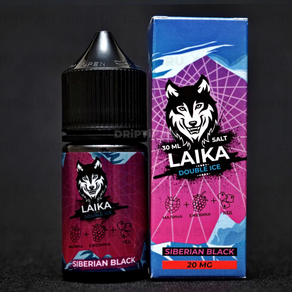 Жидкость Laika Salt - Siberian Black