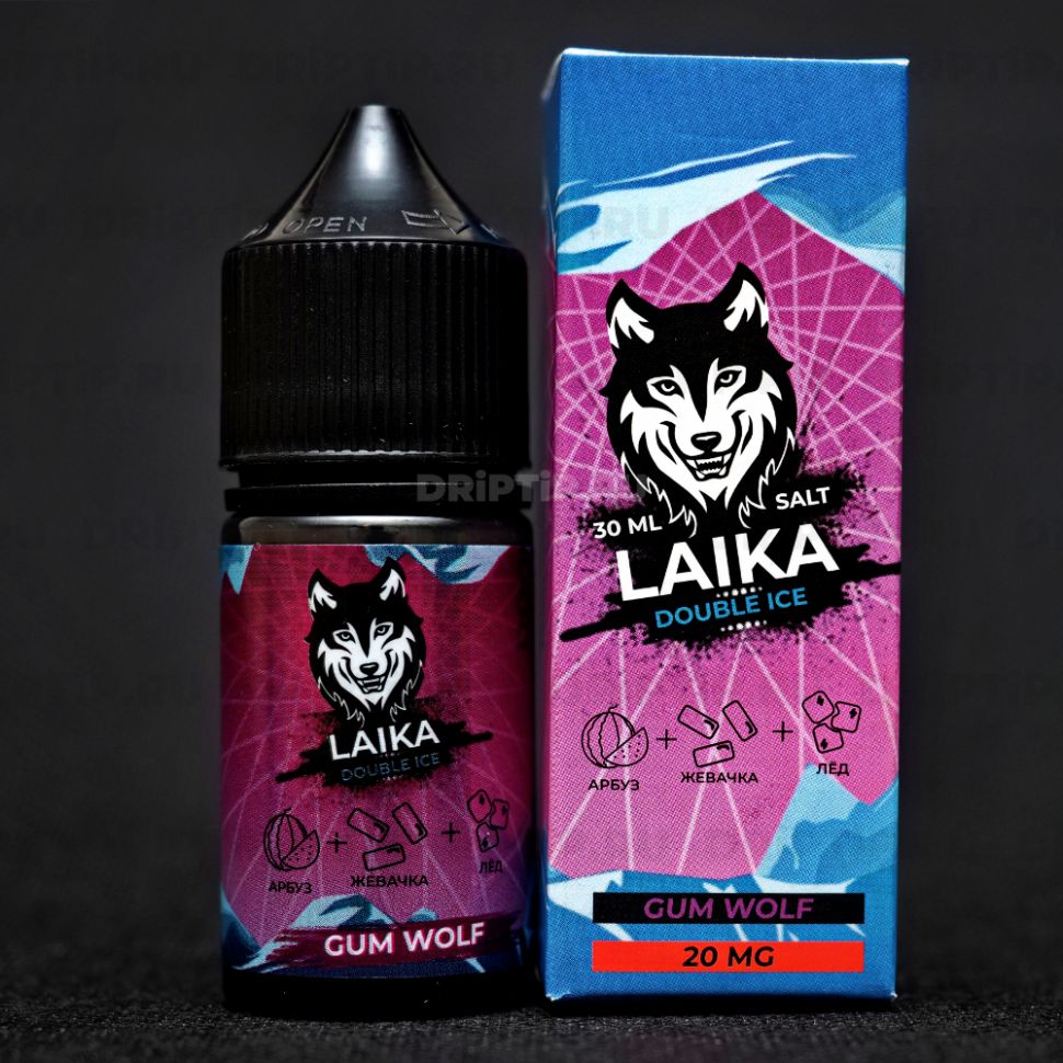 Жидкость Laika Salt - Gum Wolf