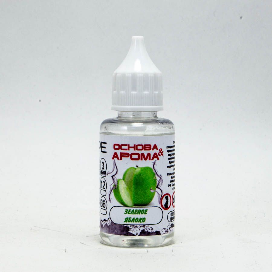 ОСНОВА & АРОМА "VAPE" Зеленое яблоко