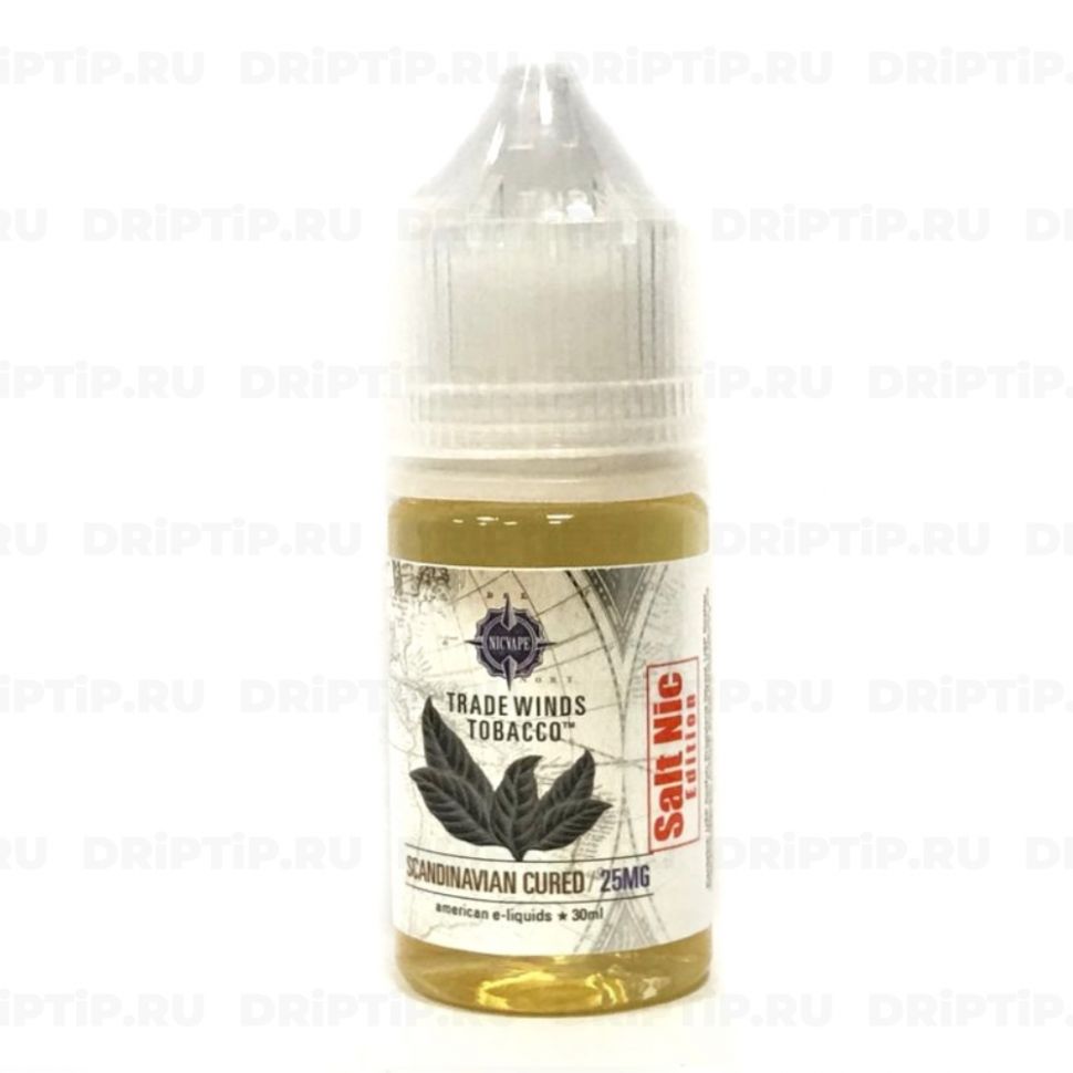 Жидкость Tradewinds Tobacco Salt - Scandinavian Cured