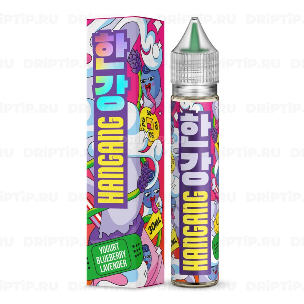 Жидкость Hotspot Hangang Salt - Yogurt Blueberry Lavender