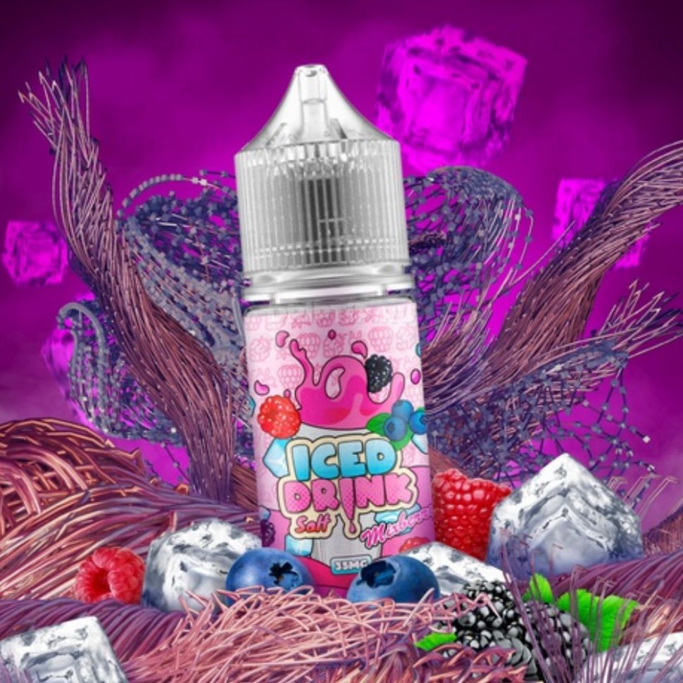 Iced Drink Salt - Mixberry