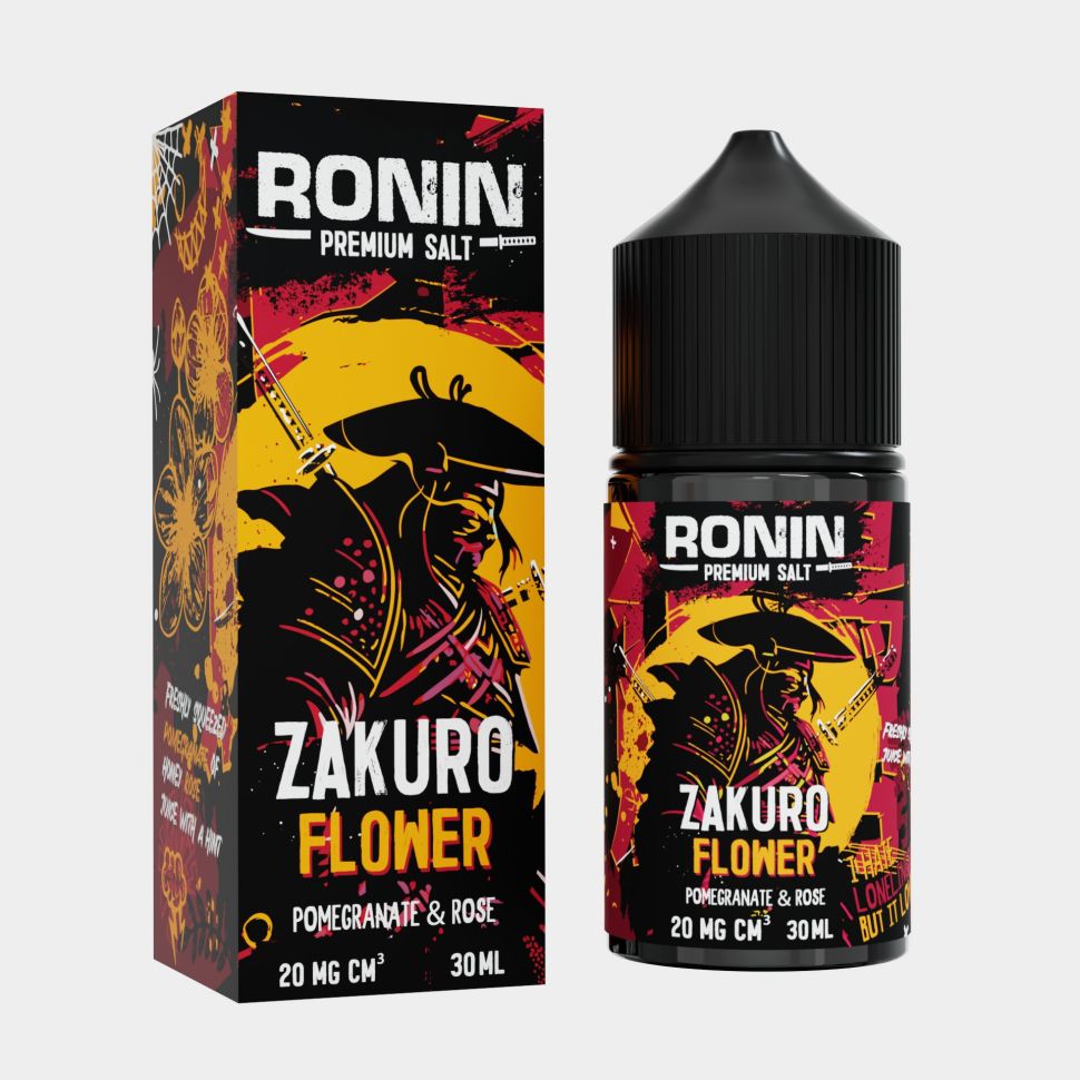 Жидкость RONiN Premium Salt - Zakuro Flower