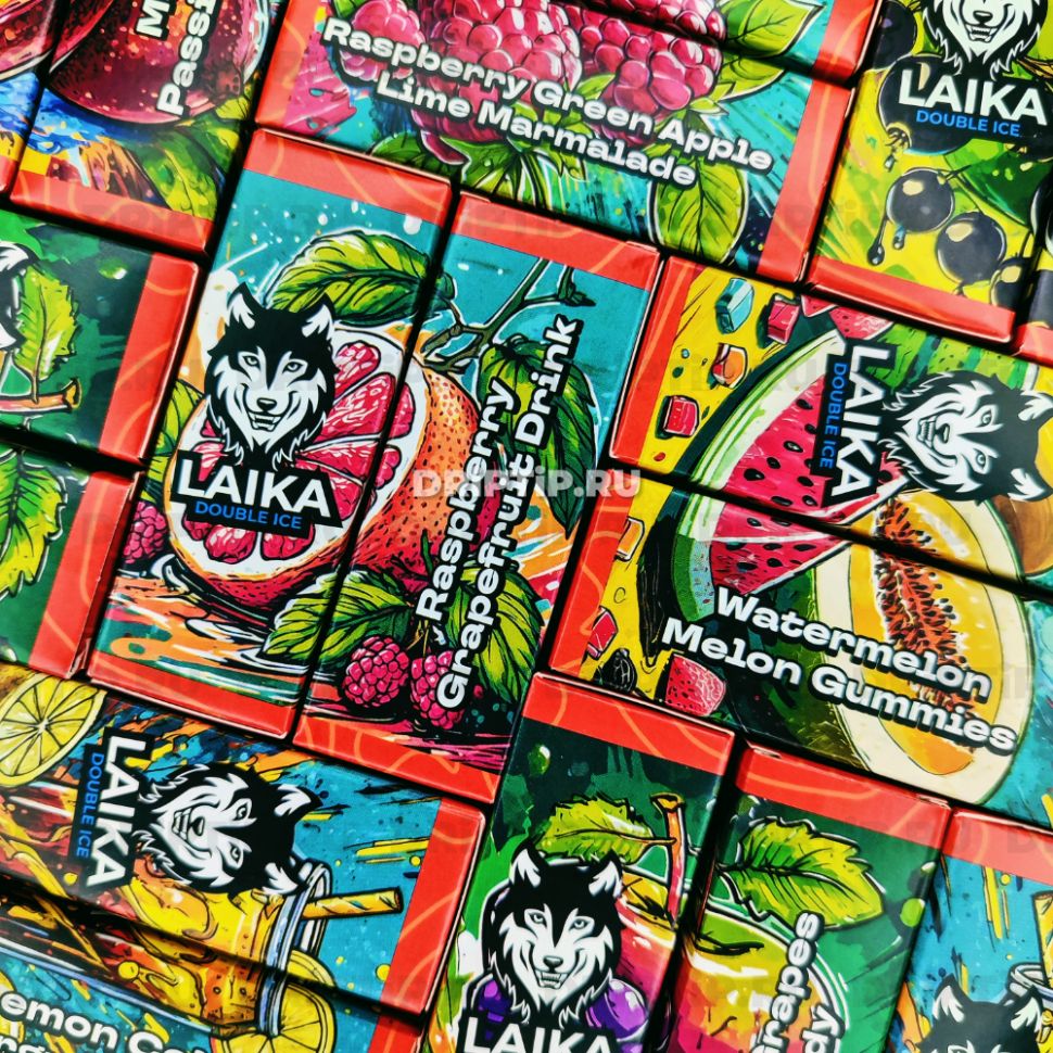 Жидкость Laika Orange Salt - Lemon Cola Energy Coctail