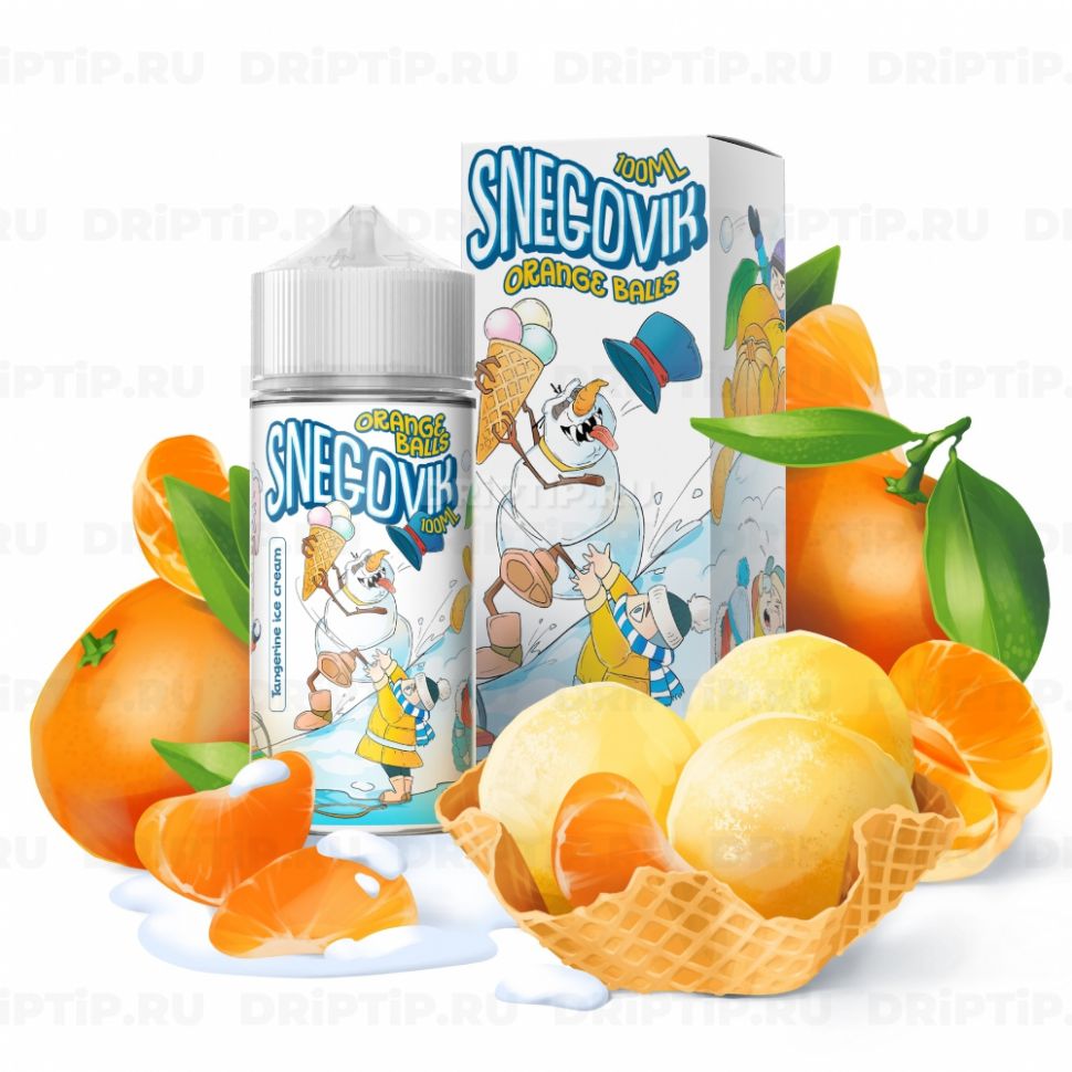 Жидкость Orange Balls - Snegovik