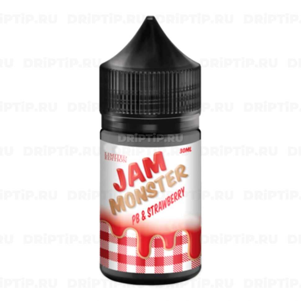 Жидкость Jam Monster - PB & Strawberry 30ml 