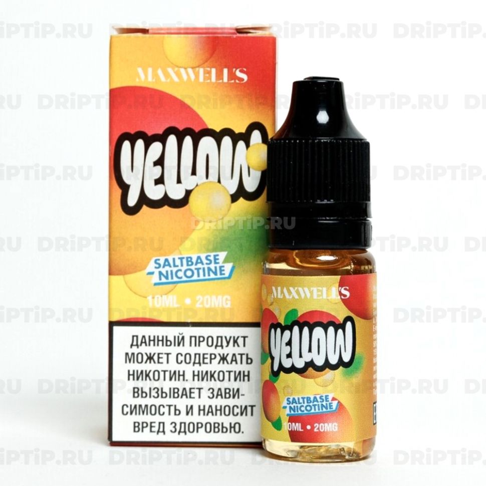Жидкость Maxwells Salt - Yellow 10ml