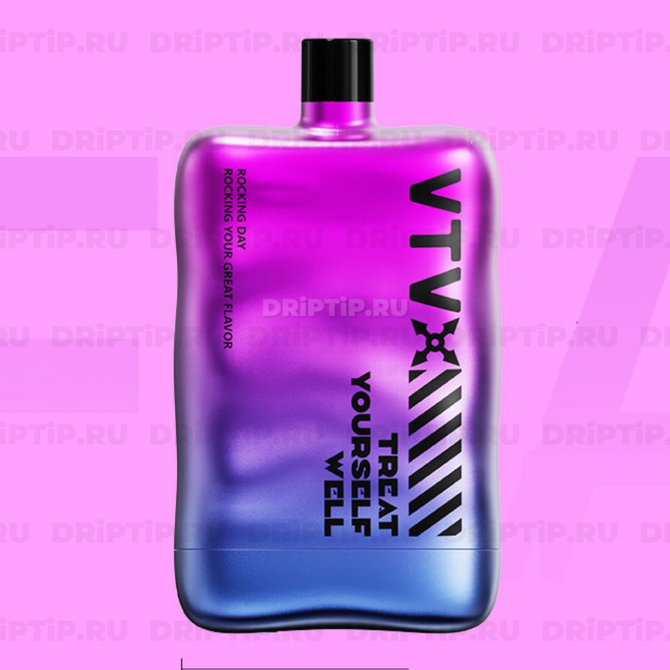 VTV Flask 8000 - Черничный Лёд
