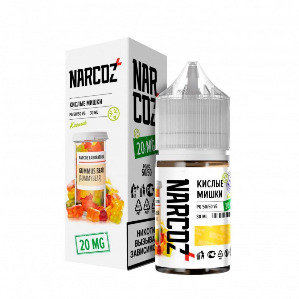 Жидкость Narcoz Salt - Кислые Мишки